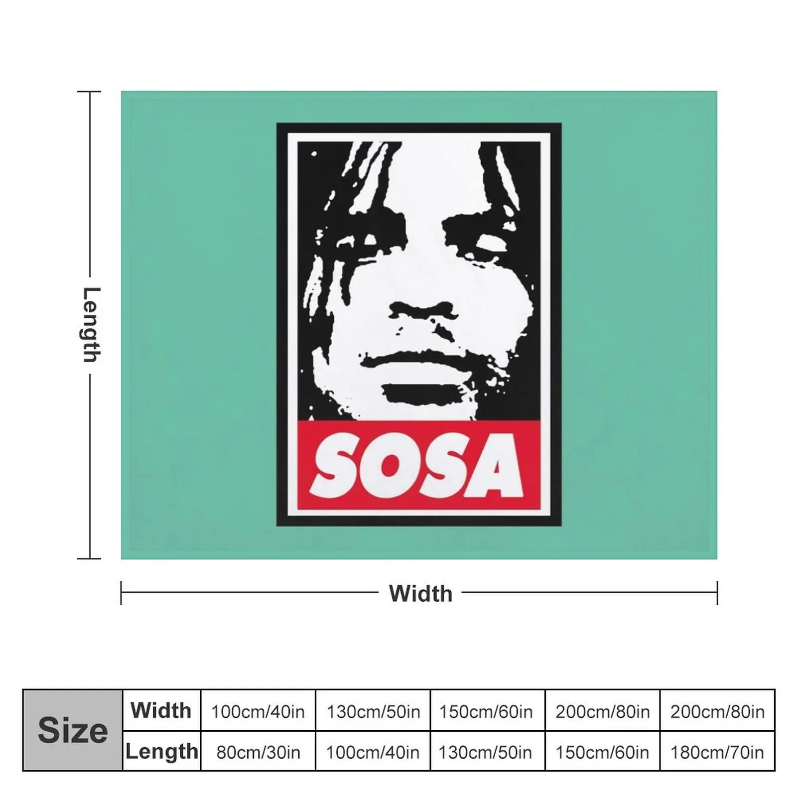 Sosa ( Chief Keef ) Classic T-Shirt Throw Blanket Extra Large Throw For Baby Blankets