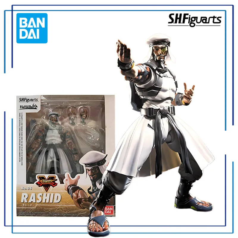 BANDAI Originele S.H.Figuarts Serie 《Street Fighter》Chun - Li,Ken Masters,Sagat Figuur Assembly Ornament Speelgoed Collectible Model