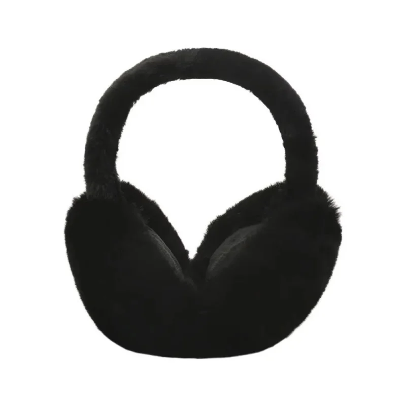 1/2/3/4pcs Solid Color Plush Ear Warmer Winter Warm Earmuffs Fashion Ear Cover Outdoor Cold Protection Ear-Muffs Folding Earflap