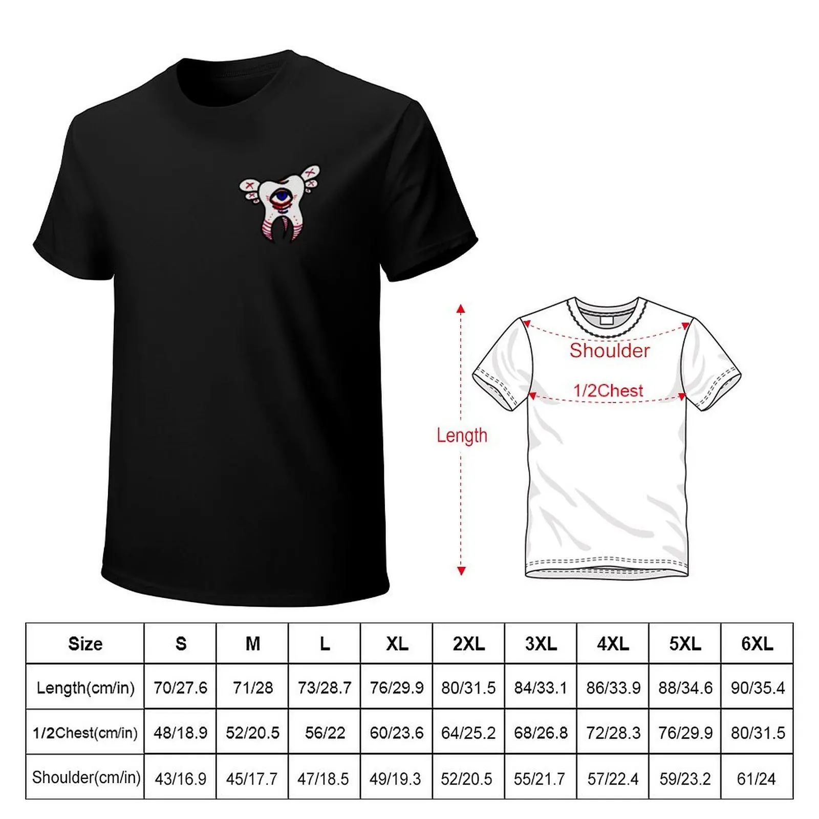 Tooth Fairy Variation v1 T-Shirt man t shirt cotton T-Shirt