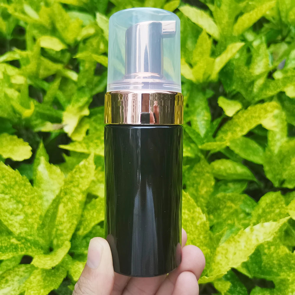 Sprzedaż hurtowa prywatna etykieta szampon do rzęs 100ml do mycia rzęs, niestandardowy szczotka do czyszczenia do rzęs, do przedłużania rzęs,