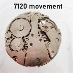 Watch Accessories 7120 Broken Movement Old Watch Movement Suitable For Beginners Practice Watch Master Disassembly Repair