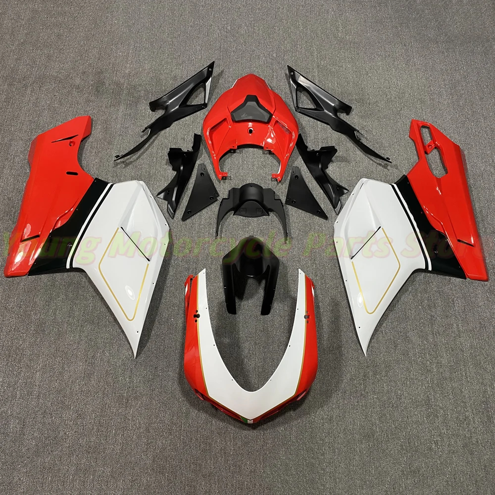 Motorcycle Full Fairings Panel Kit For Ducati 1198 848 1098 EVO 1098S 2007 2008 2009 2010 2011 Body Trim Housing Accessories