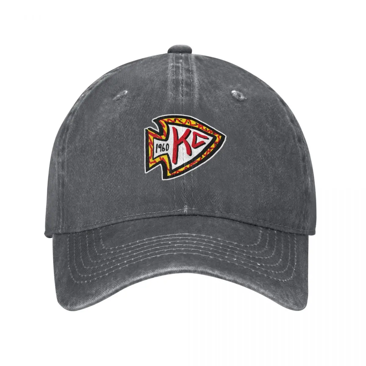 Arrowhead from KC Baseball Cap Designer Hat Sun Hat For Children Beach Outing Custom Cap For Men Women's