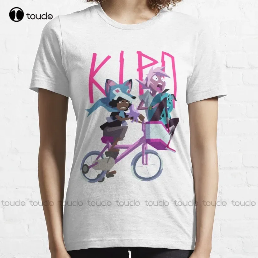 Kipo And  Wolf Classic T-Shirt Kipo, Kipo And The Age Of Wonderbeasts White Collar Shirt Women Custom Gift All Seasons Unisex