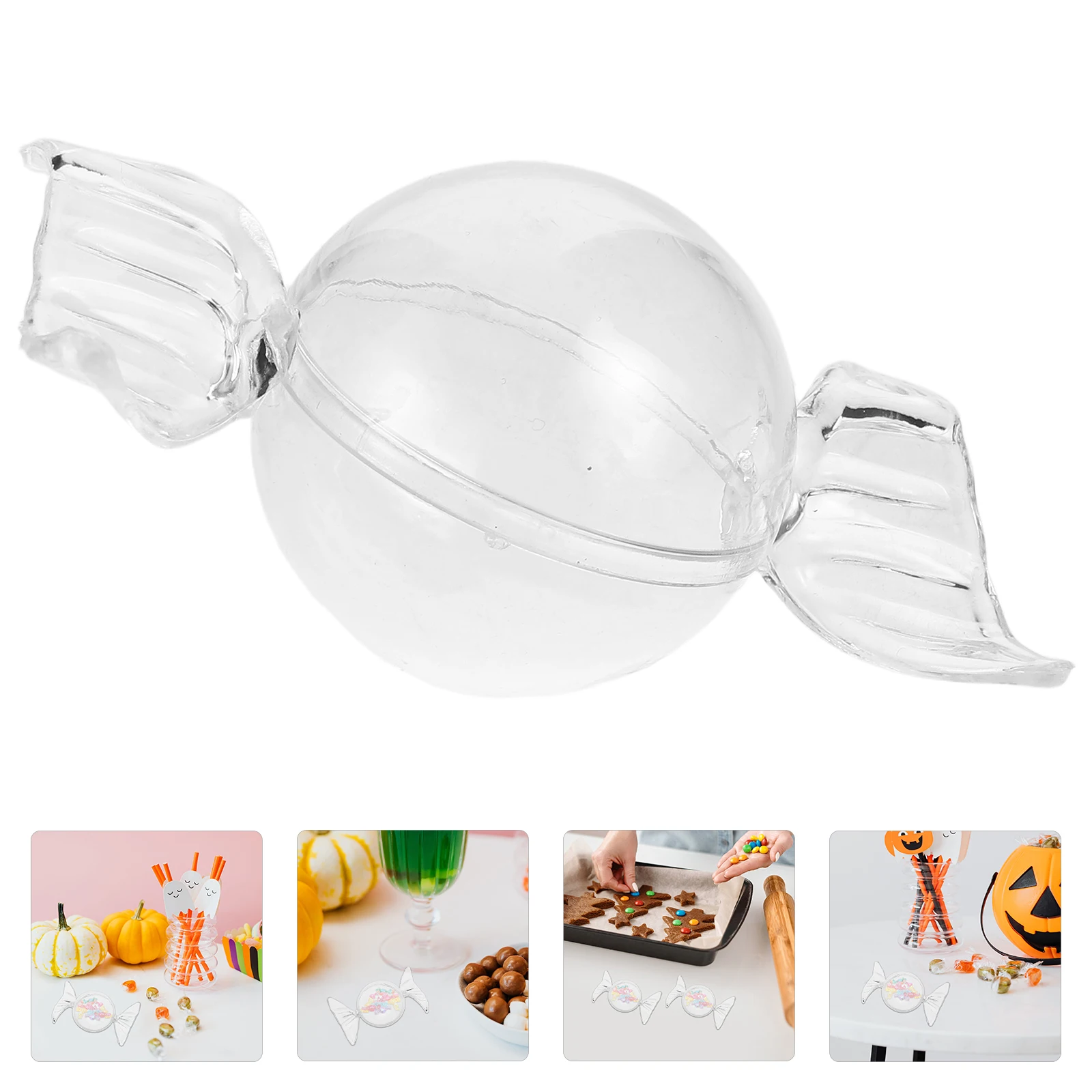 

36 Pcs Creative Wedding Candy Box Clear Boxes for Treats Mini Favor Container Containers Transparent Party Decor Bride