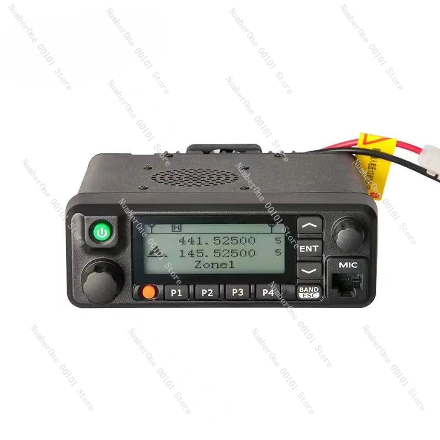 Estación de Intercomunicación Digital para Vehículos Md9600, Estación Digital y Analógica de Doble Banda UV, con GPS