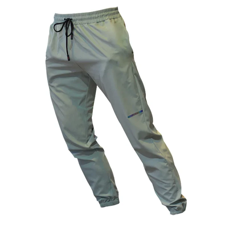 Men Running Pants Gym Brand Work Bodybuilding Pockets Trouser Sports Jogging Home Breathable Training Quick Dry Man Pants