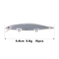 11.4cm 11.4g 15pcs