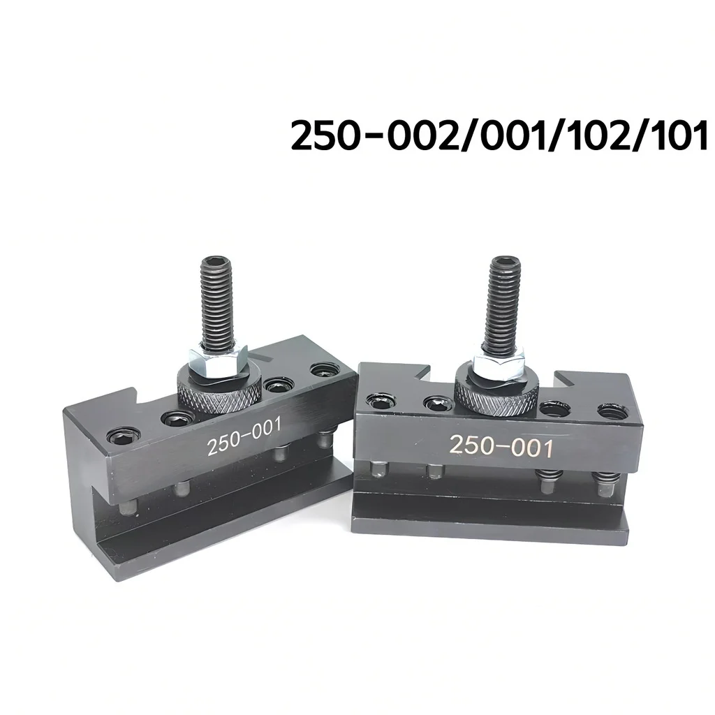 250‑001 250-002 Quick Changing Tool Post Tool Holder Post CNC Turning HighCarbon Steel  Lathe Tool Holder