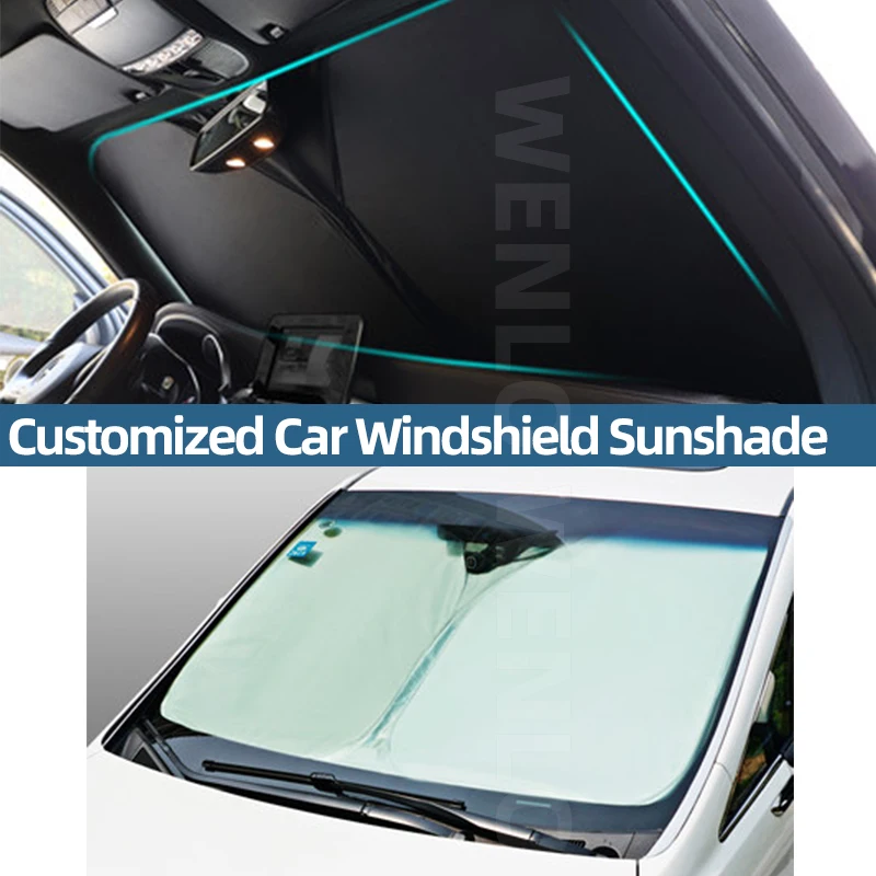 For Volvo XC90 2003-2014 Magnetic Car Sunshade Visor Front Windshield Frame Curtain Baby Rear Side Window Sun Shade Shield