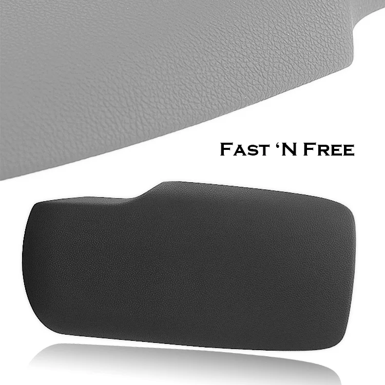 

1x Car Black Center Console Lid Armrest Leather For 2005-2013 Chevrolet Corvette C6