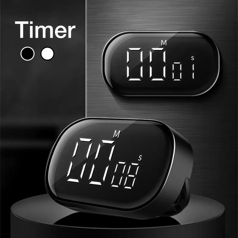 

Digital Kitchen Timer Electronic Timer Magnetic Egg Timer Digital Timers Large Display For Cook Oven Baking Exercise Training