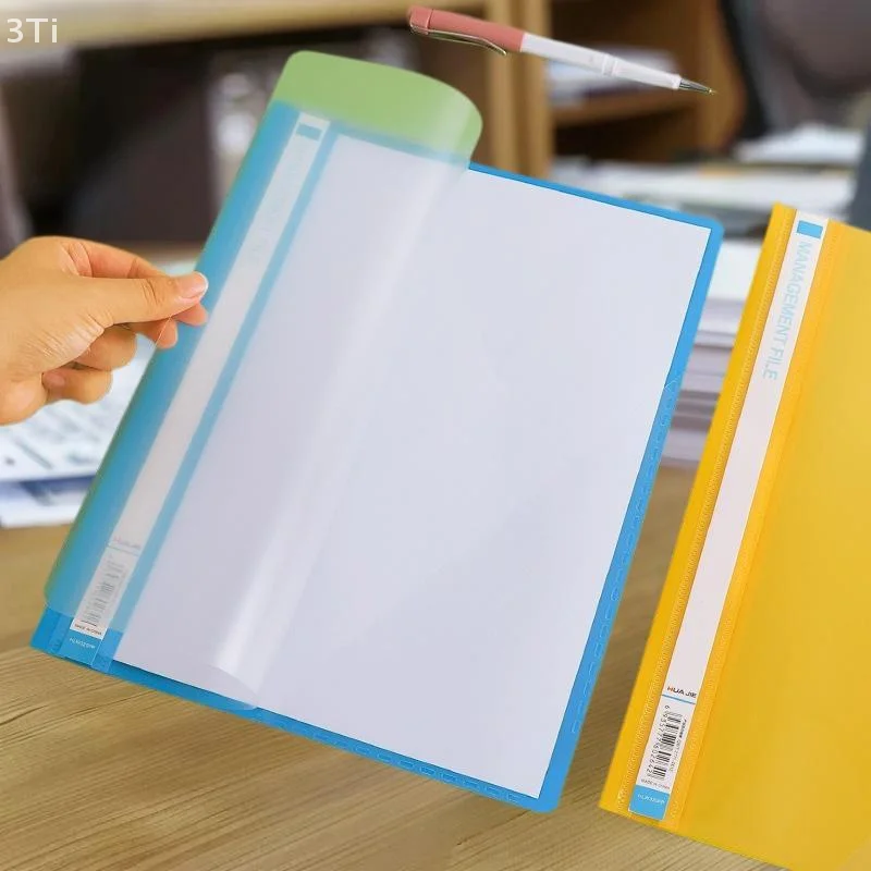 5pcs A4 프로젝트 폴더, 프리젠테이션 프로젝트 폴더 A4 보고서, 문서 파일 투명 커버