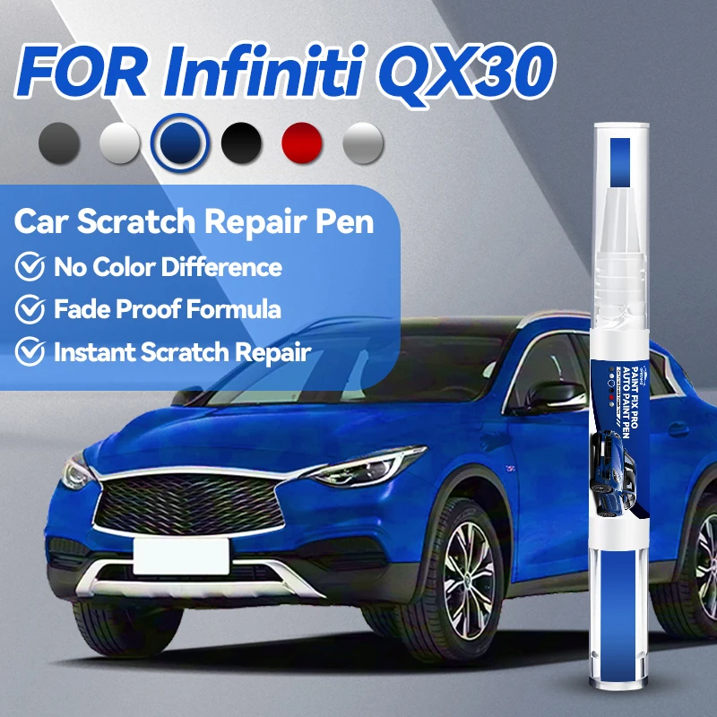 

Специализированные автомобильные маркеры для Infiniti QX30 2016-2019 H15: карандаш для подкраски, средство для удаления царапин (черный, белый, QAA серый, KAD красный, N)