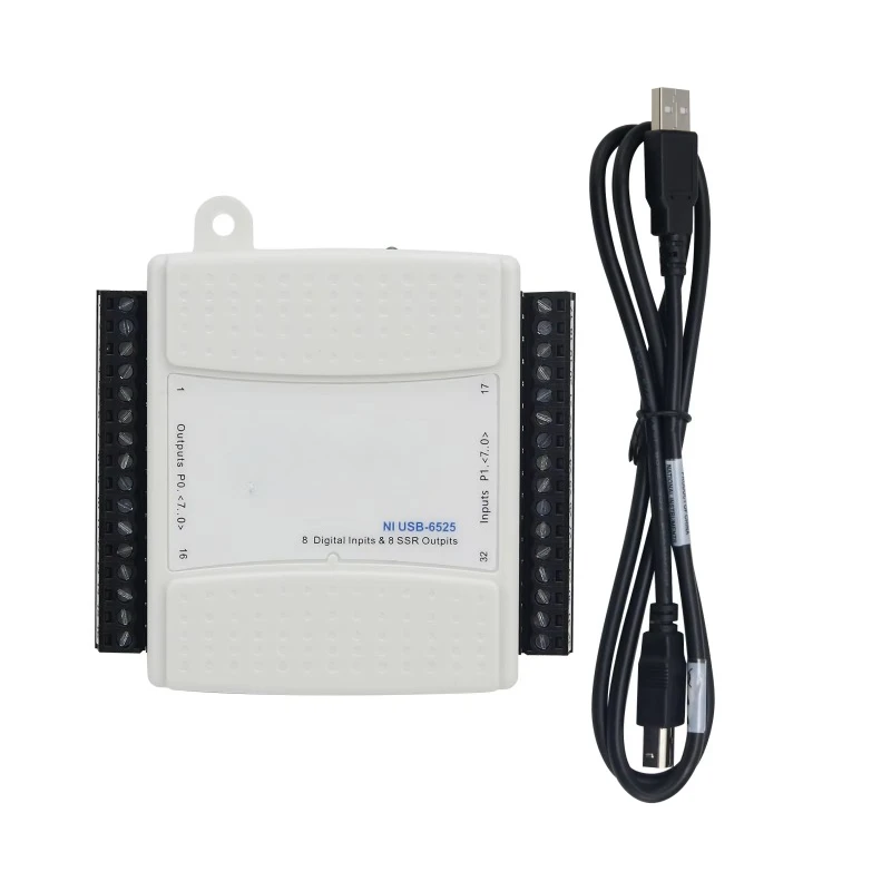USB-6525 779640-01 Цифровая плата ввода-вывода с 8 цифровыми входами и 8 выходами SSR, карта для сбора данных USB для NI