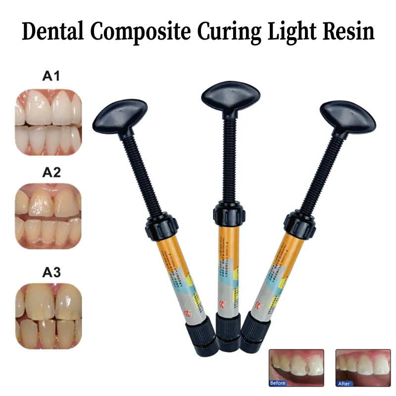 A1 A2 A3 General Purpose Dental Light Curing Material for Fillings and Restorations 2.5g