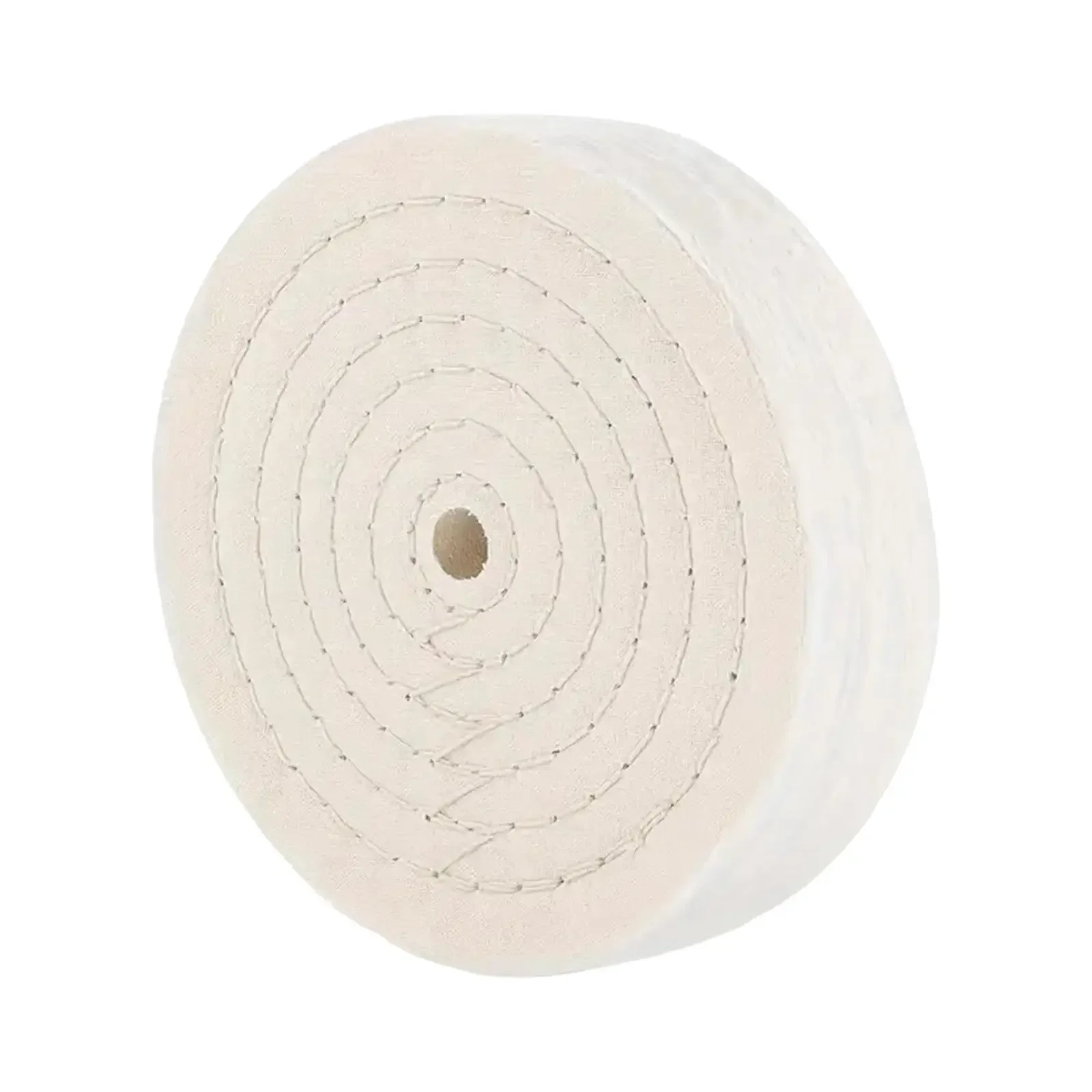 8inch Cotton Buffing Wheel for Grinder Bench Easy Installation 5/8