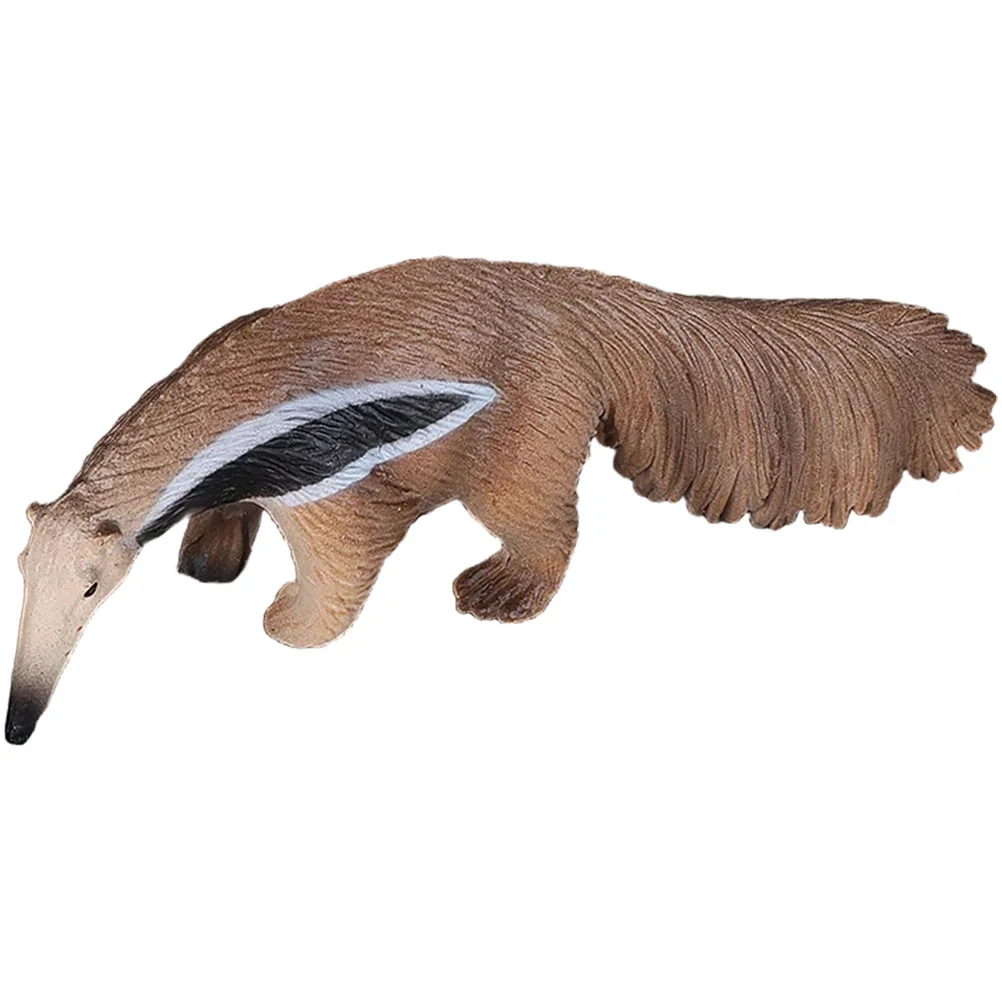 

Simulation Anteater Outdoor Ornament Figures Delicate Animal Model Figurine Decor Plastic Photo