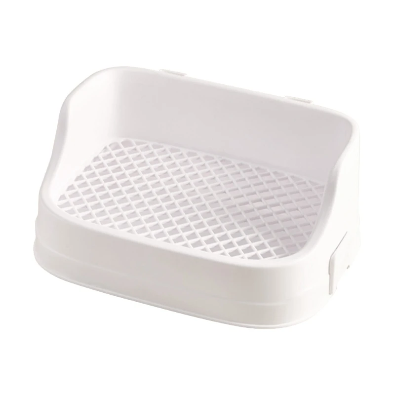 Rabbit Toilet Box Small Animal Cage Toilet Litter Tray Prevents Splashing