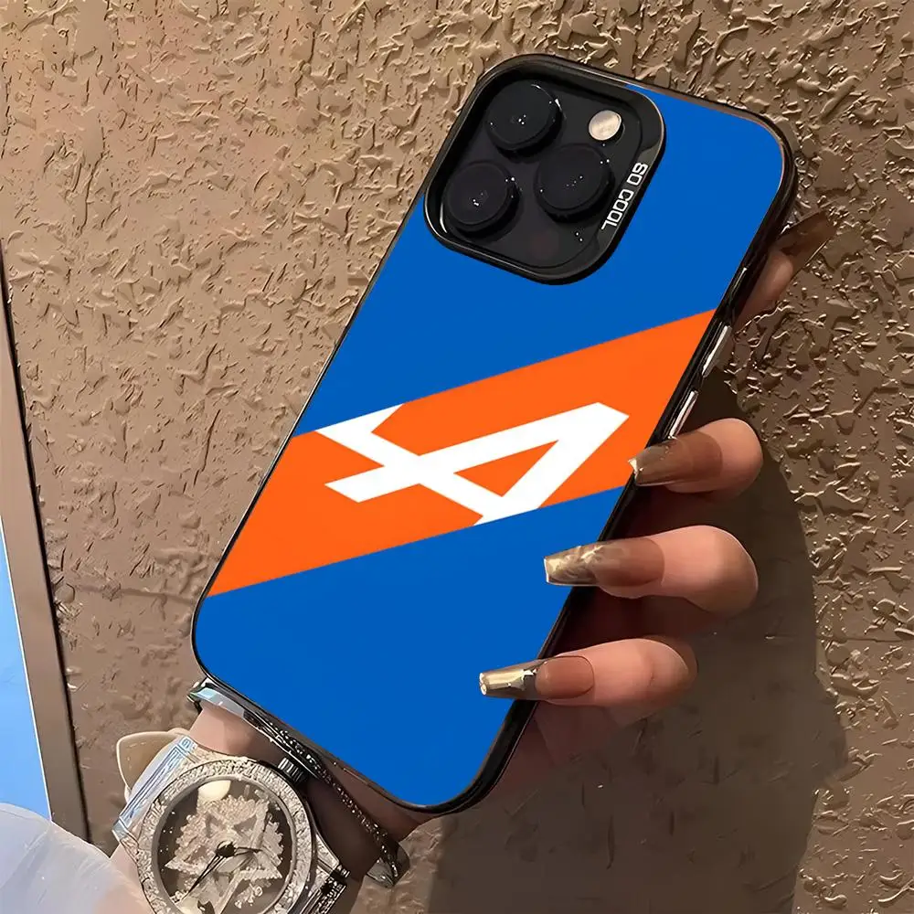 Etui na telefon A- AlpineS do iPhone 17 16 15 14 13 11 12 Pro Max Xr X Air Plus, czarne, srebrne, twarde etui ochronne — zdjęcie produktu 3