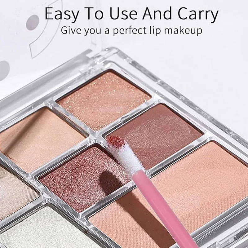 50/100 pcs Disposable Lip Lint Free Applicators Lipstick Testers Wands Applicators for Makeup Lip Brushes Makeup Beauty Tool