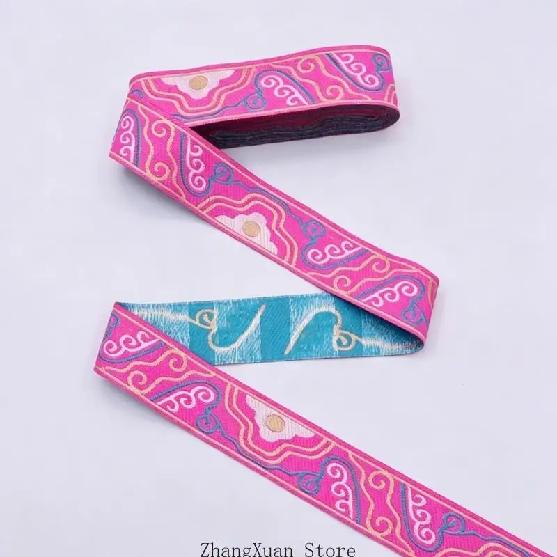 Wolke bestickte Applikation, 1,7 m lang, dekoratives Stoffband, für handgefertigte Kleidungsstücke, Jacken, Taschen, Hüte – Detail 10