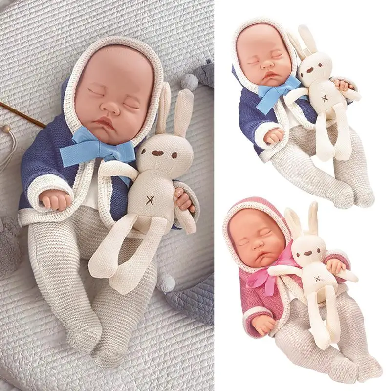 

12 Inches Reborn Doll Full Vinyl Body Waterproof Reborn Doll Movable Body Girl Doll 3D Painted Skin Realistic Reborn Doll toys