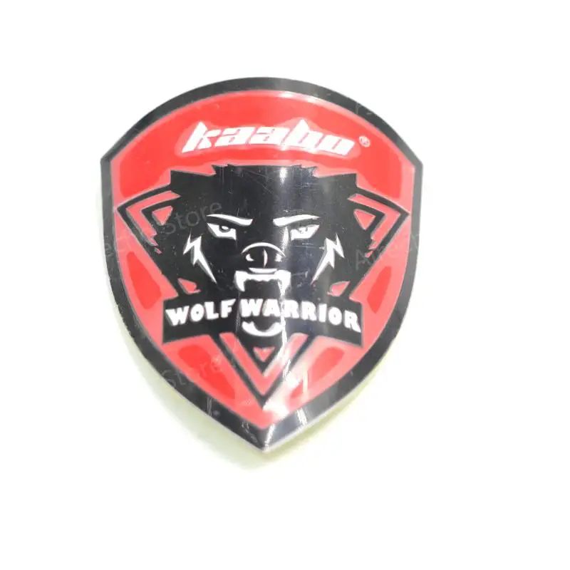 Original Kaabo Logo Sticker Badge Accessories For Wolf Warrior 11 Wolf King Smart Electric Scooter Badge Front Parts