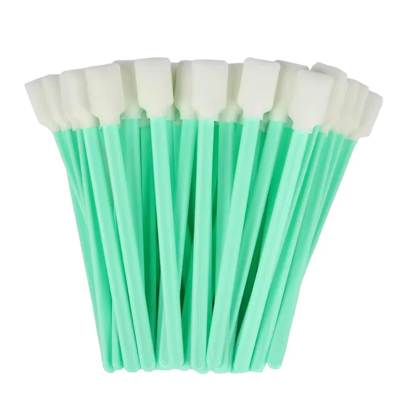 50Pcs/Pack Cleaning Tool For Epson Canon HP Roland Mimaki Mutoh Printhead All Inkjet Printers Cleaning Sponge Tools