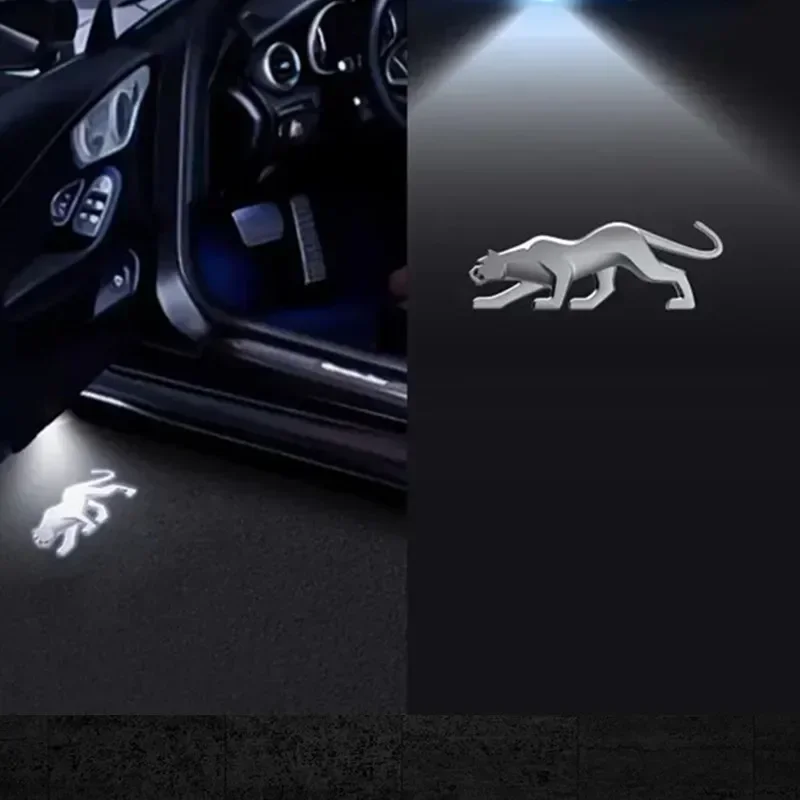 

Car Decor Car Door Welcome Laser Light Luces Projector For Puma Cougar Logo ST Line EcoBoost MK2 MK3 MK4 Car Decoration