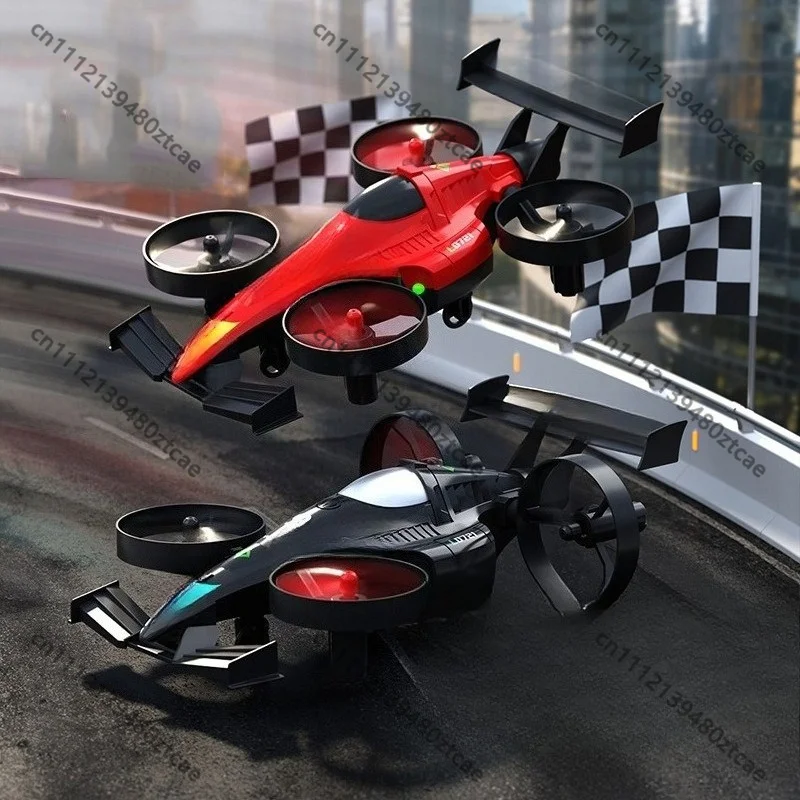 2.4G RC Amphibious Aircraft Dual Use Land Air Flying Car Toy