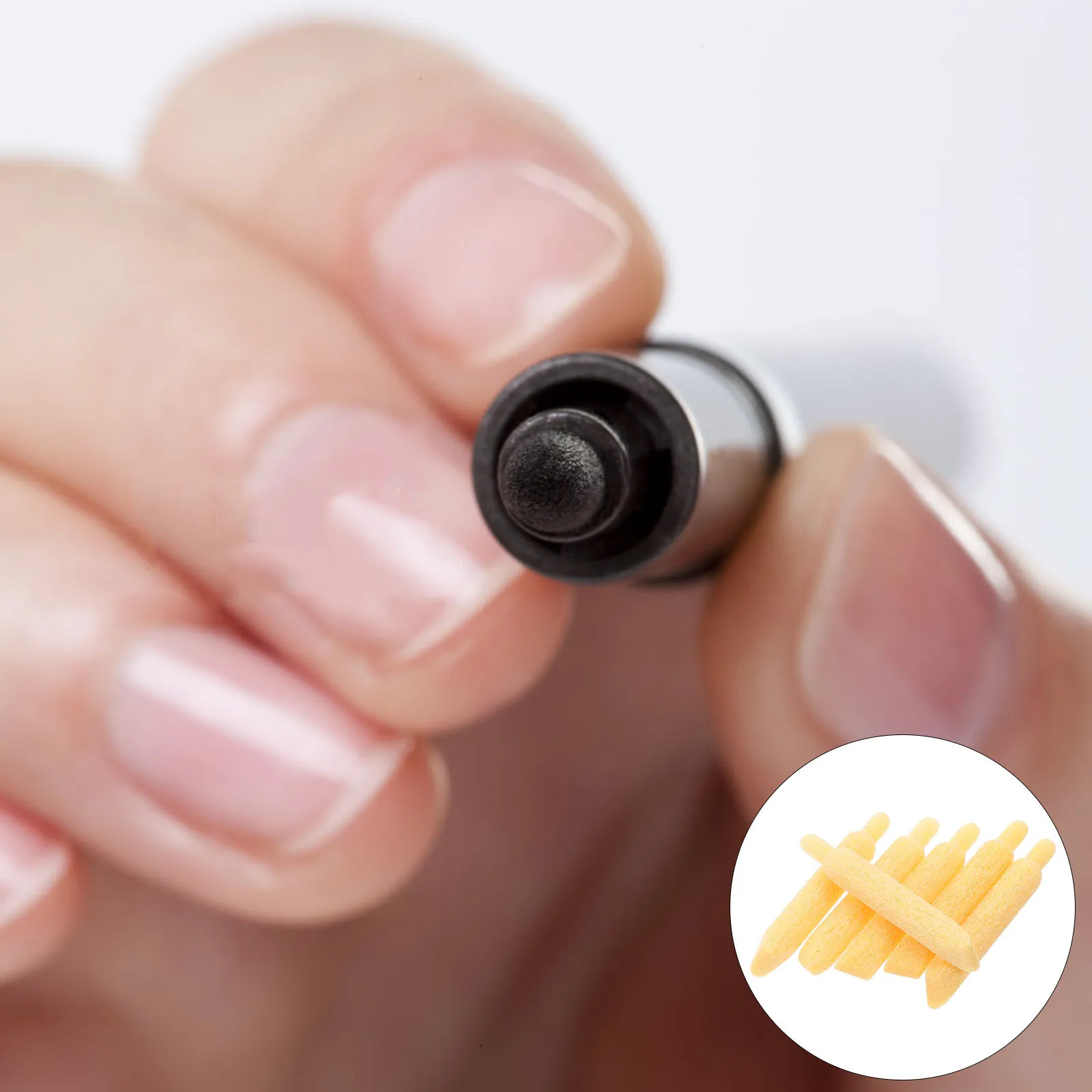 

50Pcs Soft Tip Paint Marker Replacement Nibs Durable Refill Pen Points for Acrylic Marker Pens Drawing Supplies