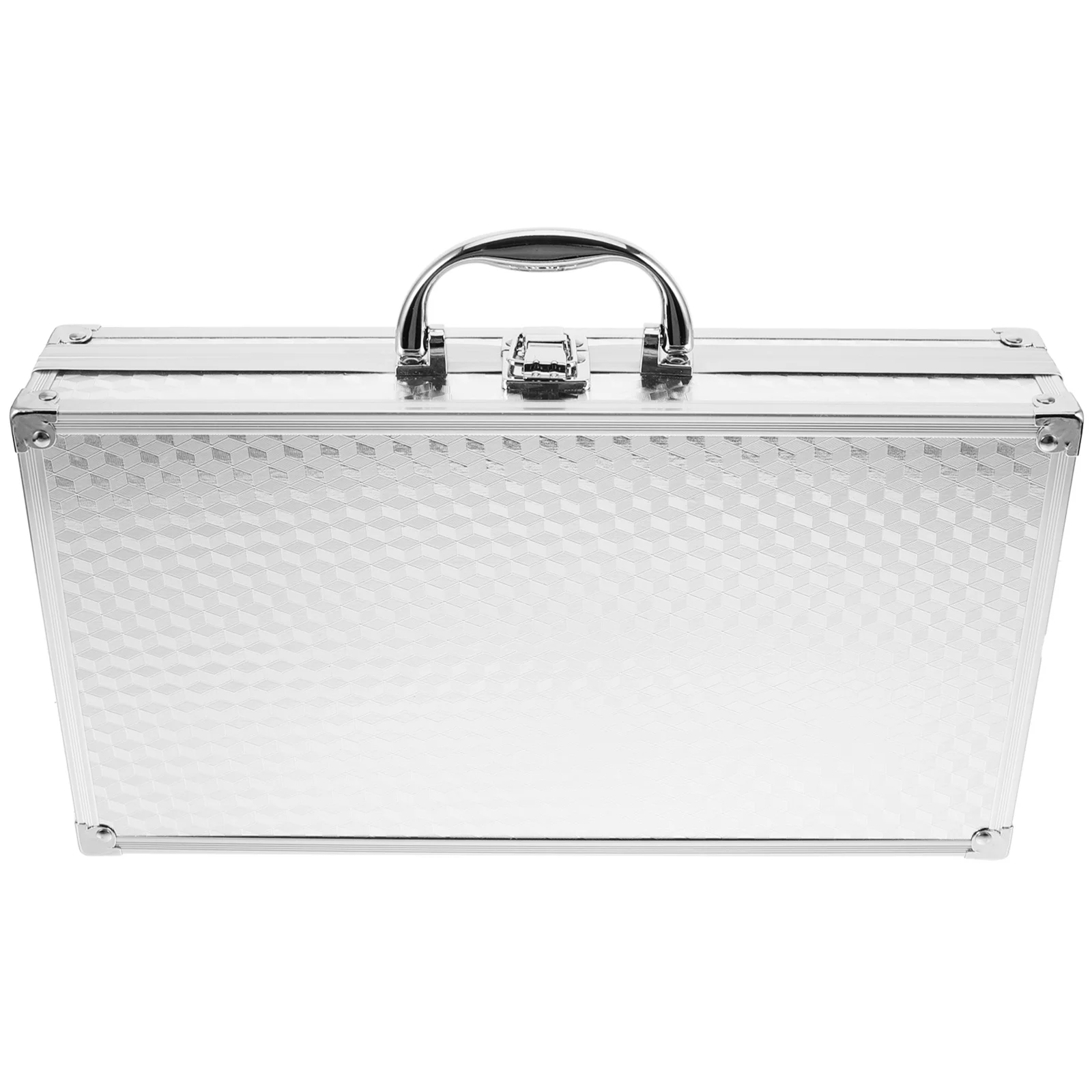 Estuche para micrófono, soporte de almacenamiento de micrófono de carcasa dura, caja de micrófono de Metal portátil para viaje y hogar, caja para tarjeta de sonido