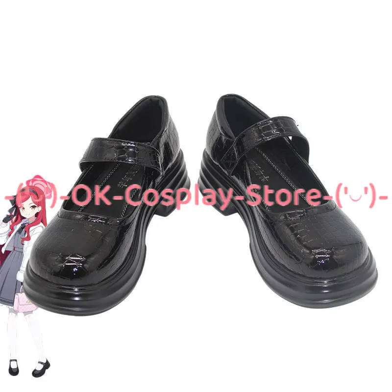 Miyoshi Takane Cosplay Shoes Game Blue Archive Cosplay Prop PU Leather Shoes Halloween Carnival Boots Custom Made