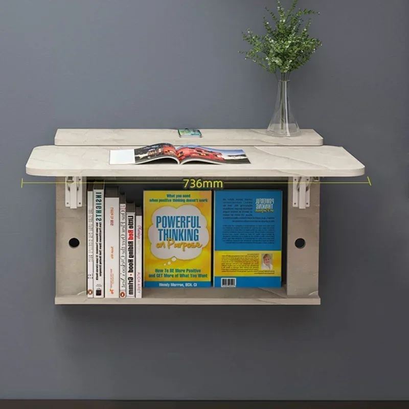 Space Saving Folding Wall Computer Table Small Multifunctional Student Computer Table Side Escritorios De Ordenador Furniture