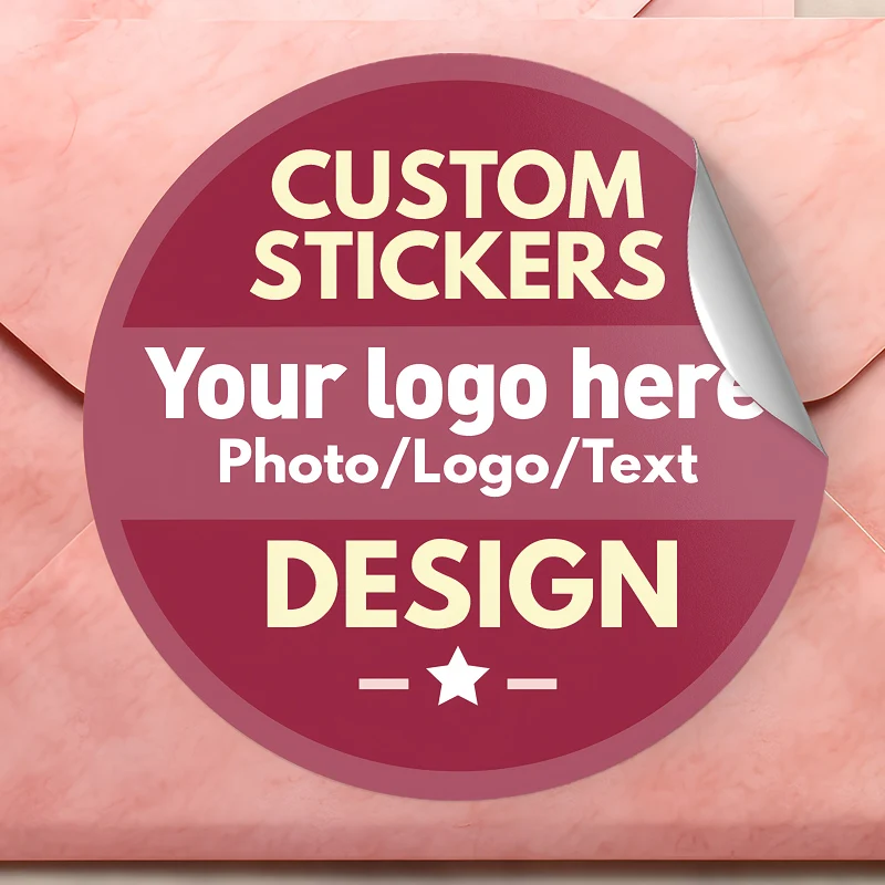 Personalized Sticker Pack Custom Photo Upload-Creative Decals for Journals, Party Decor & DIY Craft Projects | Multi-Surface Use