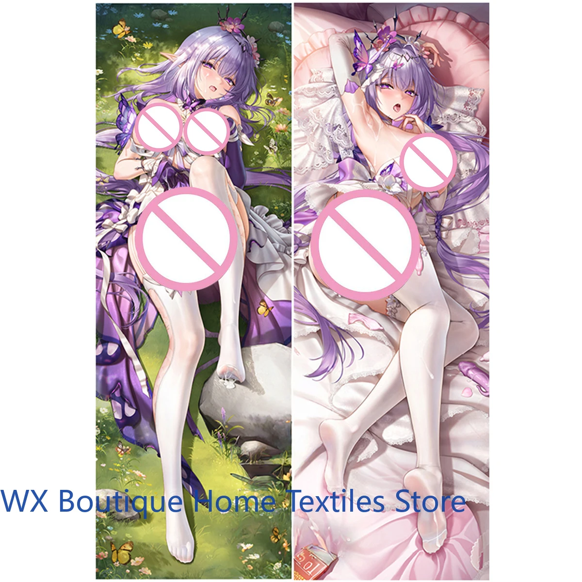 

Castorice Dakimakura чехол аниме игра уши животных девушка взрослый в натуральную величину наволочка для тела