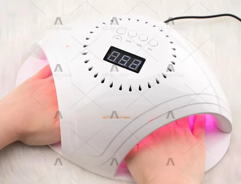 86W Professional Nail Machine LED Quick Dry Nail Polish Baking Lamp For Salon Use