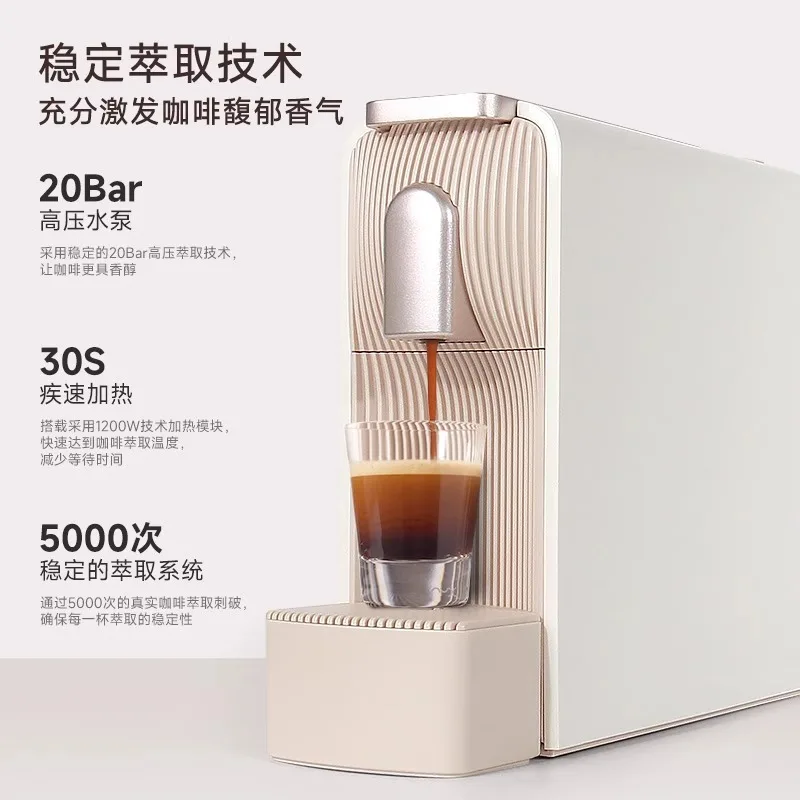Small automatic mini capsule machine for home use
