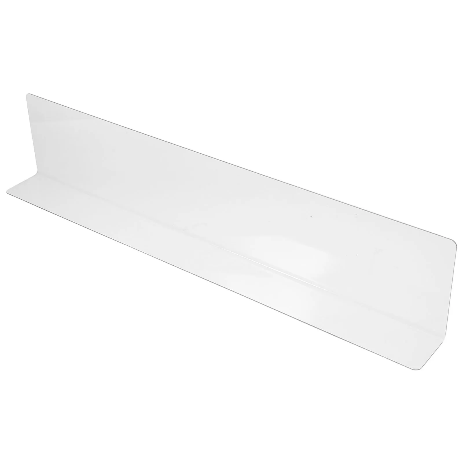 

Splash Guard for Bathtub Corner Water Resistant Backsplash Shield for Sink and Shower Areas Easy Clean Tub Side Protector Sleek