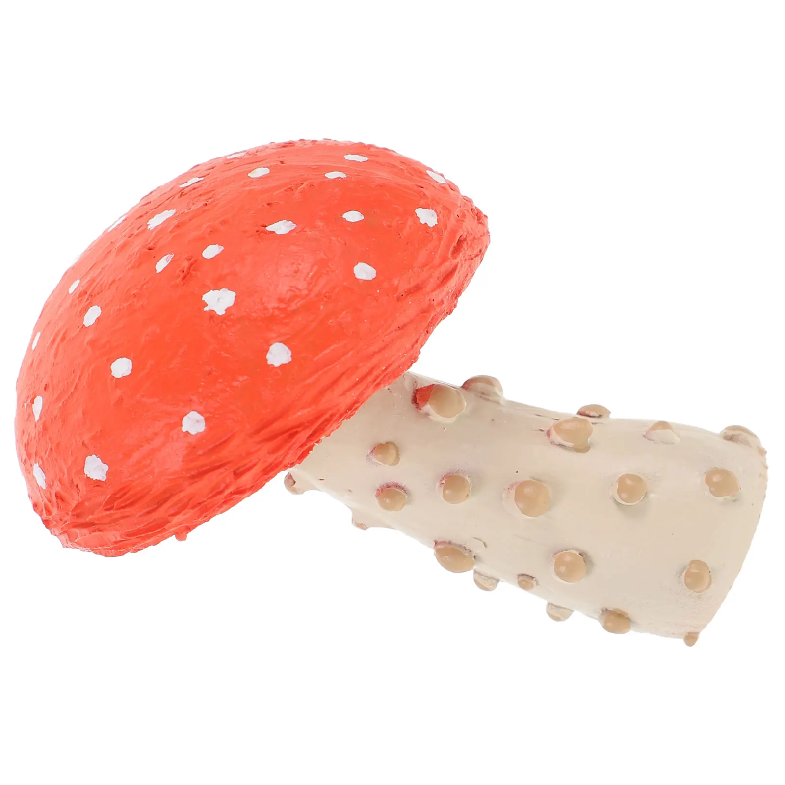 

Vivid Resin Mushroom Statue Simulated Garden Decor Adorable Miniature Sculpture Lightweight Home Ornament Outdoor Figurine