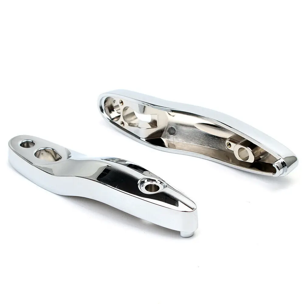 Chrome Motorcycle Rear Turn Signal License Plate Relocation Kit Extension Bracket For Harley Softail Breakout Fat Boy 2000-2021