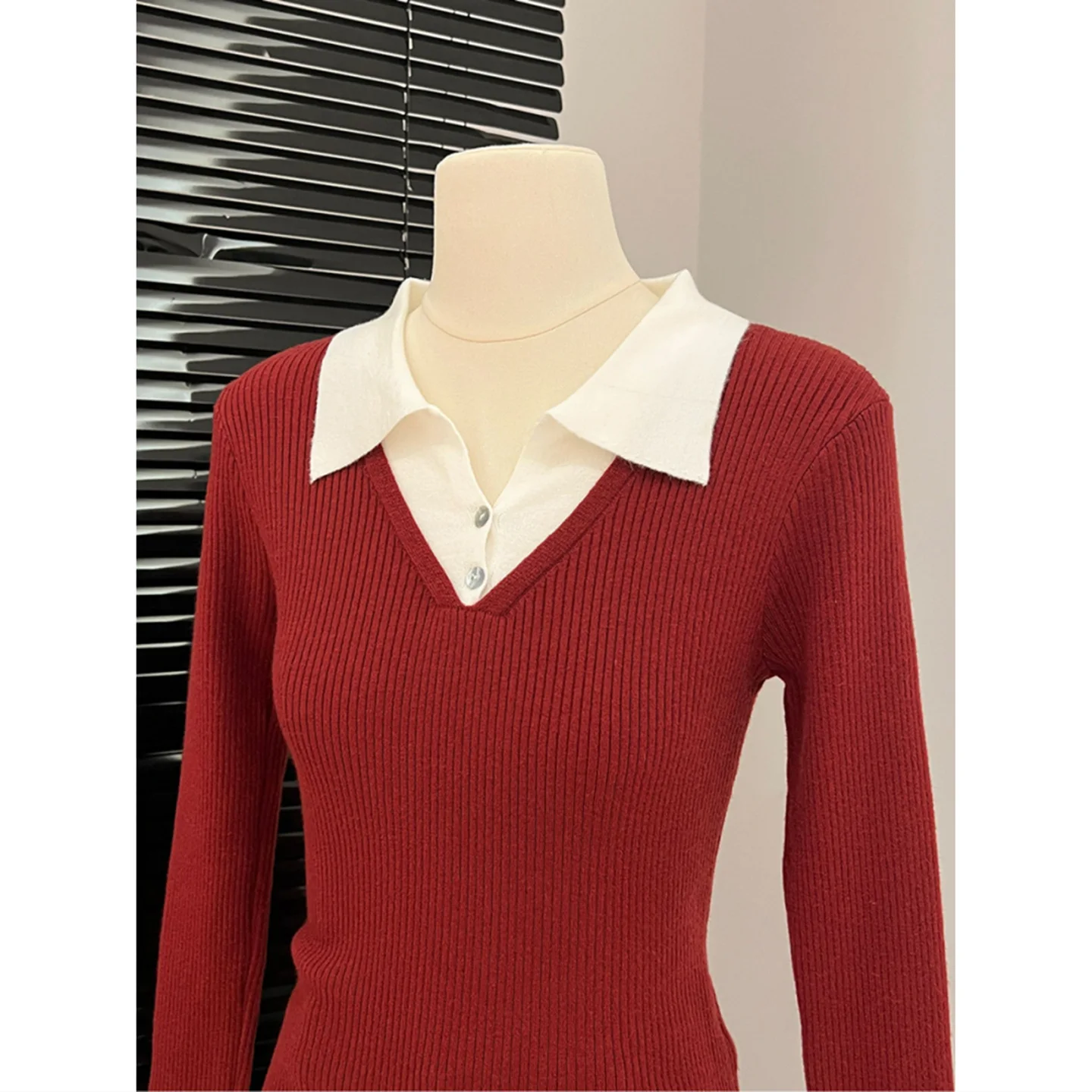 

Pullovers Womens Turtleneck Knitwear Drawstring Funnel Neck Linen Blend Spandex Stretch Yoga Pilates Running Modern Trendy Plaid