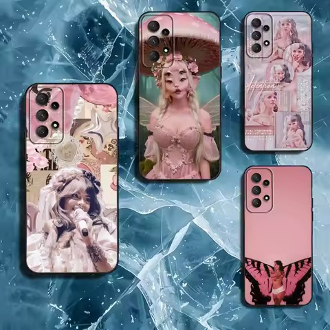 Melanie M-Martinez Singer Phone Case For Samsung Galaxy A13,A21s,A22,A31,A32,A52,A53,A71,A80,Soft Black Shell