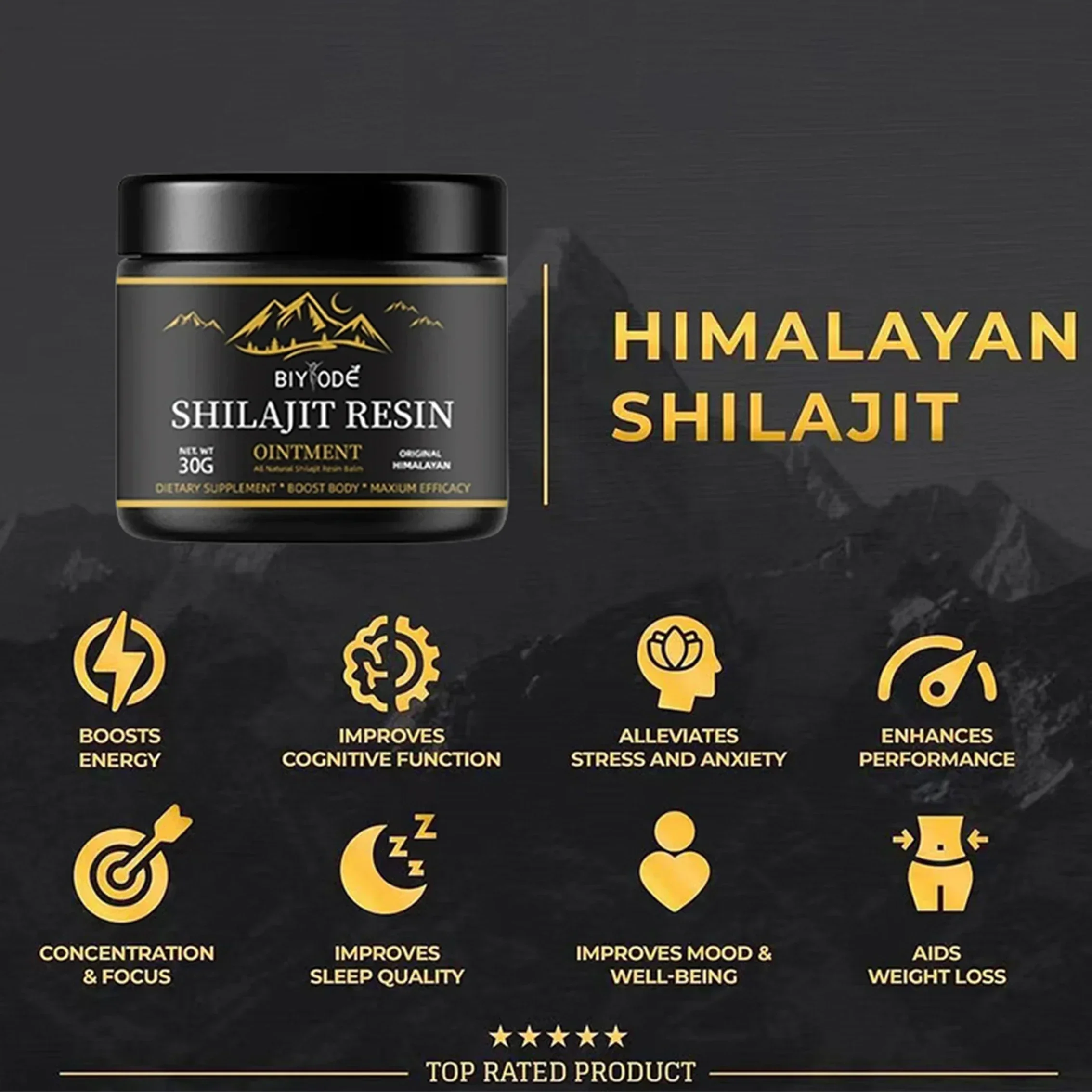 

Wholesale 30g 100% Himalayan ORGANIC Shilajit Paste Trace Mineral Supplements Trace Element Supplement Xilaizhi Cream