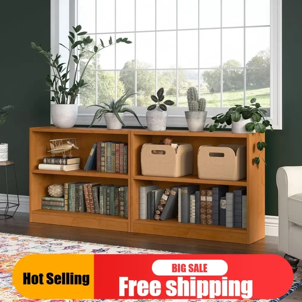 

Бестселлер: Универсальный компактный книжный шкаф с 2 полками из натуральной вишни, простая сборка - комплект из 2 штук, с дополнительными элементами для хранения.