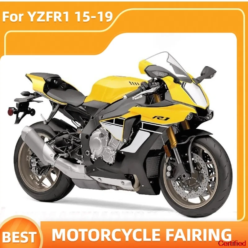 Kit Fairing set lengkap untuk YZFR1 15 16 17 18 19 YAMAHA YZFR1 2015-2019 kerja Bodywork sepeda motor jalan kustom gratis