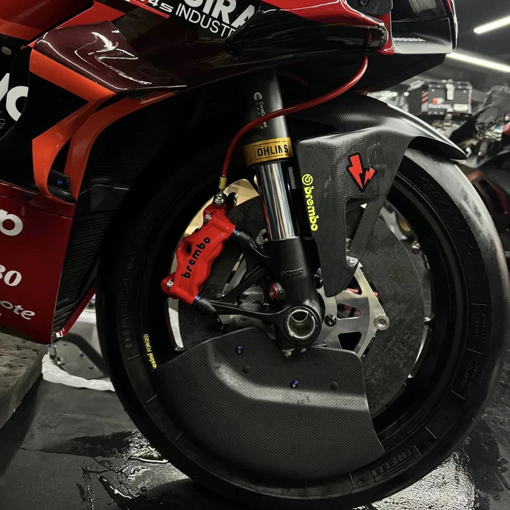 

3K Carbon fiber Wheel Cover Kit Brake Disc Trim Accessories Fit For Ducati Panigale V4 V2 V4S V4R Streetfighter V4 S/R 2018-2024