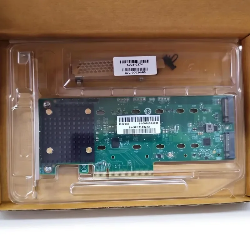 for MegaRAID 9540-2M2 PCIe Gen 4.0 RAID Controller Card Dual M.2 NVMe Ports Hardware Boot Adapter for Server NAS Storage